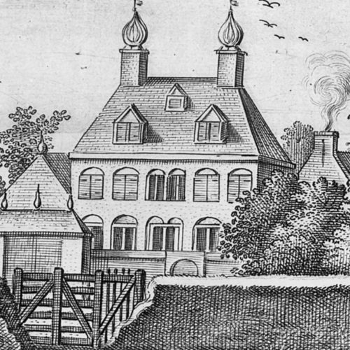 Villa Ockenburgh 1654 gravure